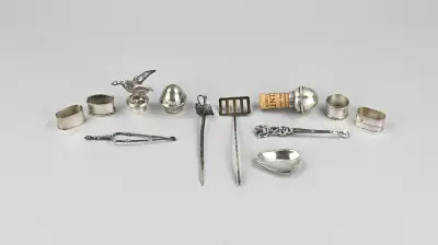 Lot divers zilver – kavel bij Twents Veilinghuis