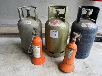 5 Gasflesjes – kavel bij HNVI, Valkenswaard