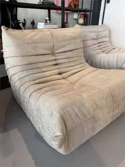 1x Design Fauteuil Beige L – kavel bij Hammertime, Lier