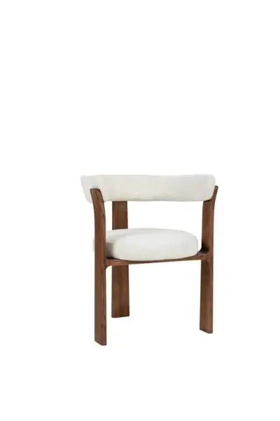 6x Design Eetkamerstoelen Walnut – kavel bij Hammertime, Lier