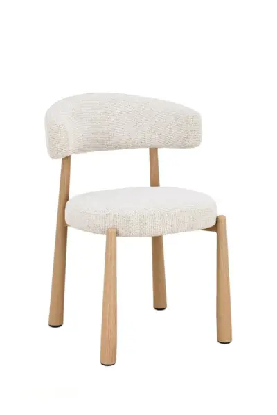 6x Design Eetkamerstoelen Naturel – kavel bij Hammertime, Lier
