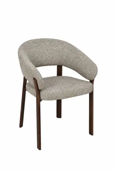 4x Design Eetkamerstoelen Walnut – kavel bij Hammertime, Lier
