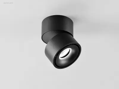 12 x Gio kantelbare design spot zwart – kavel bij Auctim, Free delivery within 1-3 weeks after receipt of payment