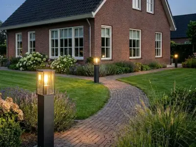 16 x Keni 80 buiten lamp zwart – kavel bij Auctim, Free delivery within 1-3 weeks after receipt of payment