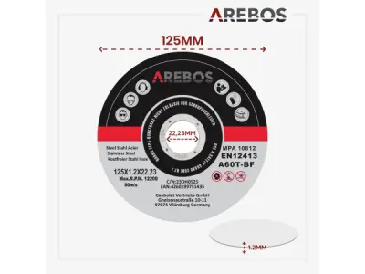 Slijpschijven - 50 stuks - 125mm x 1mm – kavel bij XL Auctions