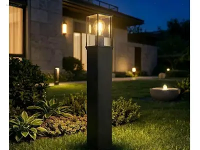 12 x Keni 80 buiten lamp zwart – kavel bij Auctim, Free delivery within 1-3 weeks after receipt of payment