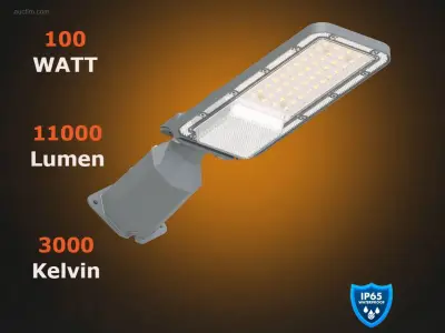 16 x G-tec DAK PRO 100 Straatlantaarn Led – kavel bij Auctim, Free delivery within 1-3 weeks after receipt of payment