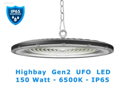 10 x LED Highbay Pro Line SLIM 100 Watt – kavel bij Auctim, Free delivery within 1-3 weeks after receipt of payment