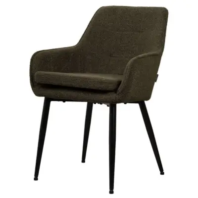 6x Design Eetkamerstoelen Groen – kavel bij Hammertime, Lier