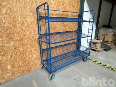 Kommissionierwagen VARIOfit (400 kg Tragkraft, 3 Ladeebenen) – kavel bij Blinto, Wesel