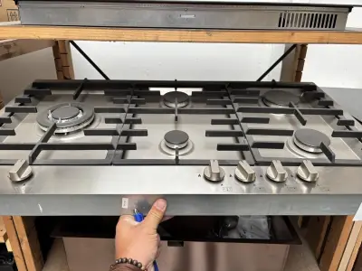 Gaskookplaat Steel Sc905vpgl50xs – kavel bij Hammertime