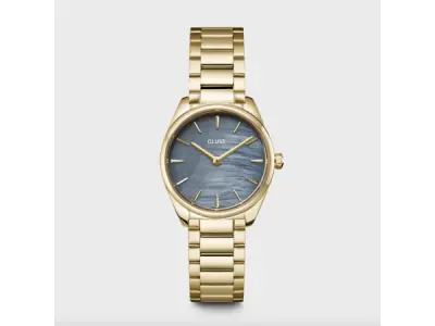 Cluse horloge Féroce Mini Watch Steel, Blue Pearl – kavel bij XL Auctions