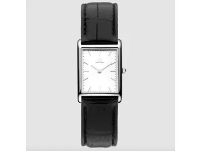 Danish Design Horloge Marie Silver Leather – kavel bij XL Auctions
