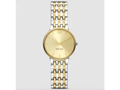 Danish Design Horloge Dames Celeste Two-Tone Champagne – kavel bij XL Auctions