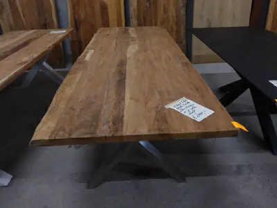 Teak indoor tafel – kavel bij Openbare Verkopen, Wakken
