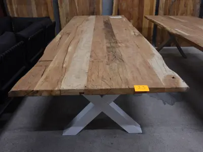 Teak indoor tafel – kavel bij Openbare Verkopen, Wakken
