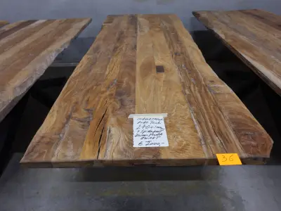 Teak indoor tafel – kavel bij Openbare Verkopen, Wakken