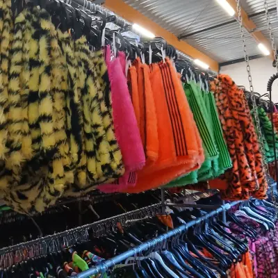 Ca. 91x Carnaval feestkleding neon – kavel bij Onlineveilingmeester, Drachten