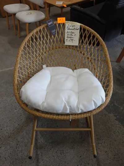 Outdoor wicker schommelstoel J-Line – kavel bij Openbare Verkopen, Wakken