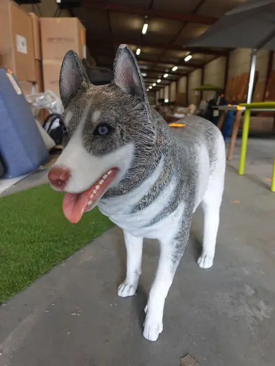Beeld husky – kavel bij Openbare Verkopen, Wakken