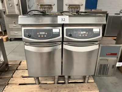2 Friteuses Elfrano Ne12 – kavel bij Hammertime, Horeca Auction Antwerp