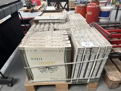 Lot Tegels 45x45 Jadidi – kavel bij Hammertime, Horeca Auction Antwerp
