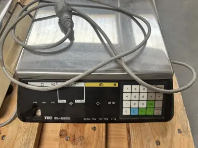Digitale Weegschaal Tec Sl2200 – kavel bij Hammertime, Horeca Auction Antwerp