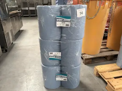 6x Wipe Away X152 Pure Cell – kavel bij Hammertime, Horeca Auction Antwerp
