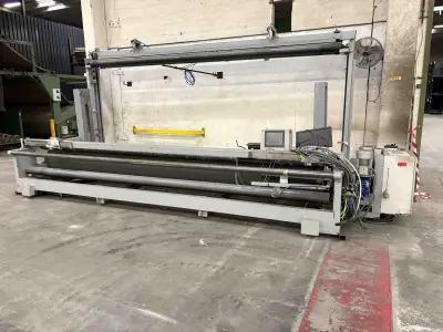 Wall-to-Wall Carpet Roll-Up / Winding Machine Handsaeme Machinery Wall-to-Wall Oproller – kavel bij NetBid, Sint Baafs Vijve