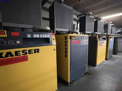 Compressors / Blowers KAESER DB235C / DB165P – kavel bij NetBid, Sint Baafs Vijve