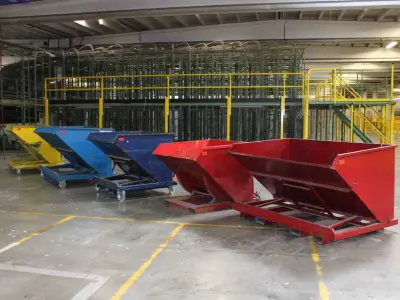 5 Self-dumping hopper – kavel bij NetBid, Sint Baafs Vijve