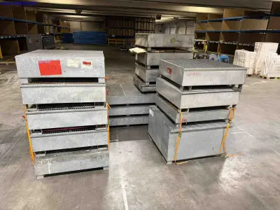 17 Drip trays ABS – kavel bij NetBid, Sint Baafs Vijve
