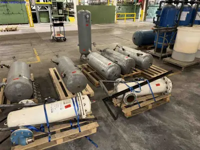 8 Compressed air pressure vessels – kavel bij NetBid, Sint Baafs Vijve