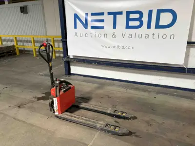 Battery-electric pallet truck EP Equipment FPT18-EZX – kavel bij NetBid, Sint Baafs Vijve