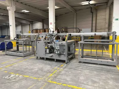 Carpet overedging sewing system Van de Wiele TITAN 5540 – kavel bij NetBid, Sint Baafs Vijve