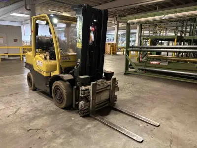 LPG counterbalance forklift truck Hyster H4.0FT6 – kavel bij NetBid, Sint Baafs Vijve