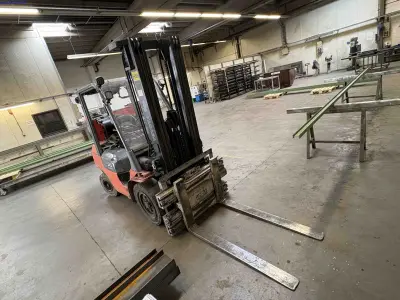 LPG counterbalance forklift truck Toyota 02-7FGF35 – kavel bij NetBid, Sint Baafs Vijve