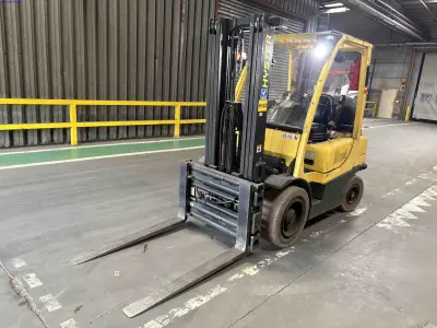 LPG counterbalance forklift truck Hyster H2.5FT – kavel bij NetBid, Sint Baafs Vijve