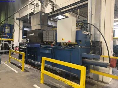 Horizontal hydraulic bale press PIFEROEN – kavel bij NetBid, Sint Baafs Vijve