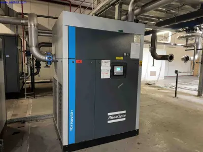 Variable speed drive air compressor with filter drying system Atlas Copco FD1750VSD+ – kavel bij NetBid, Sint Baafs Vijve