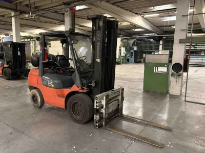 Counterbalance Fork Lift Truck Toyota 02-7FGJF35 – kavel bij NetBid, Sint Baafs Vijve