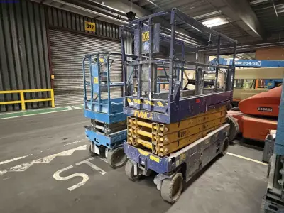 Self-Propelled Scissor Lift Genie 2630 – kavel bij NetBid, Sint Baafs Vijve