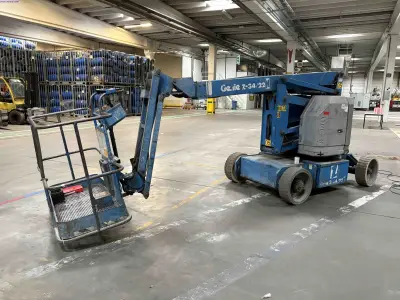 Self-Propelled Scissor Lift Genie Z-34/22N – kavel bij NetBid, Sint Baafs Vijve