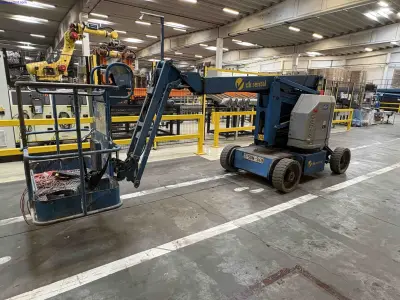 Battery Electric Articulated Boom Lift Genie Z-34/22N – kavel bij NetBid, Sint Baafs Vijve