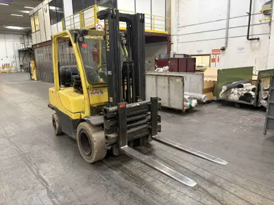 Counter Balance Fork Lift Truck Hyster H3.5FT – kavel bij NetBid, Sint Baafs Vijve