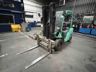 Counter Balance Fork Lift Truck Mitsubishi FG35N – kavel bij NetBid, Sint Baafs Vijve