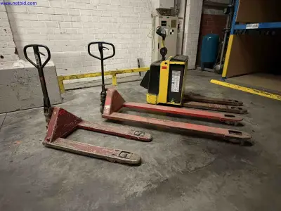 3 Pallet Trucks Hyster – kavel bij NetBid, Sint Baafs Vijve