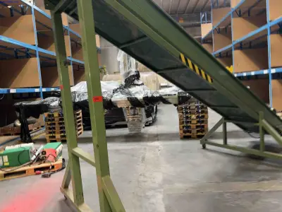 Mobile conveyor belt – kavel bij NetBid, Sint Baafs Vijve