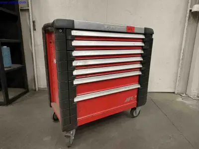 7 drawer mobile tool box Facom – kavel bij NetBid, Roterijstraat 205-8793 Waregem