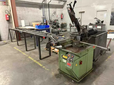 Horizontal bandsaw FMB Triton – kavel bij NetBid, Roterijstraat 205-8793 Waregem